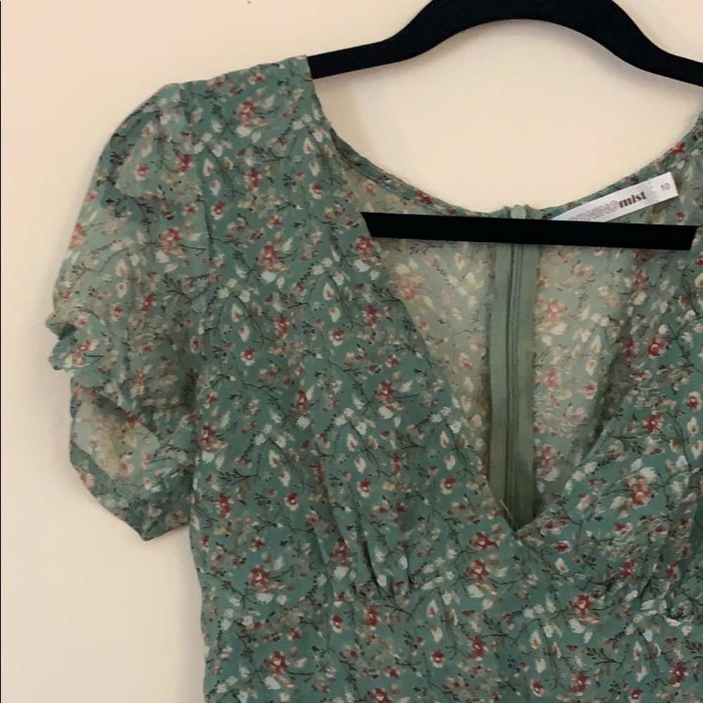 Verge Girl Floral Minidress